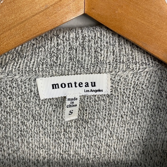 Monteau Gray Open-Front Blazer - Picture 2 of 7